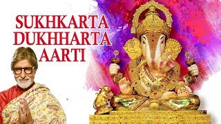 AMITABH BACHCHAN  SUKHKARTA DUKHHARTA Full Aarti  Ganesh Aarti  Times Music Spiritual [upl. by Morville]