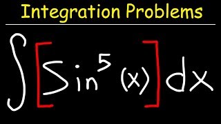 Integral of sin5x [upl. by Eilime34]