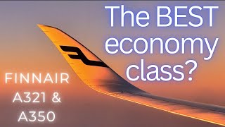 Europes BEST Economy Class Finnair A350 Economy Trip Report [upl. by Addam57]