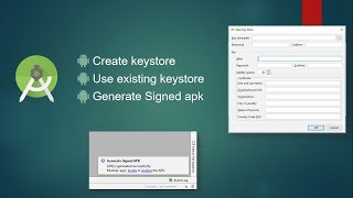 CreateUse keystore  Generate Signed APK  Android Studio Tutorial [upl. by Nickles]