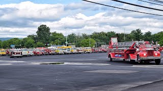 Old And Antique Fire Trucks Lights And Sirens Parade Harrisburg 45th Annual Pump Primers 71021 [upl. by Ana28]