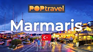 MARMARIS Turkey 🇹🇷  Night Tour  4K 60fps UHD [upl. by Nawd]