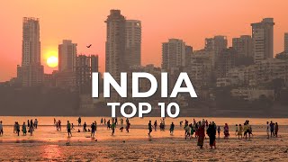 Top 10 Places to Visit in India  Travel Video Documentary [upl. by Wildee]