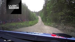 WRC  Neste Rally Finland 2019 Shakedown ONBOARD Breen [upl. by Andryc]