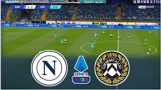 NAPOLI vs UDINESE  LEGA SERIE A TIM 202425 [upl. by Acemaj]