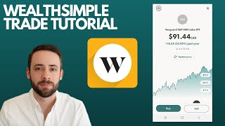 Wealthsimple Trade Tutorial  Build a Beginner Stock Portfolio [upl. by Ojeibbob]