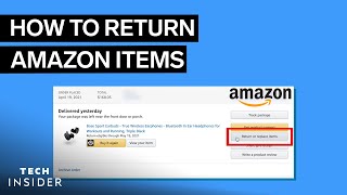 How To Return Amazon Items [upl. by Langham]