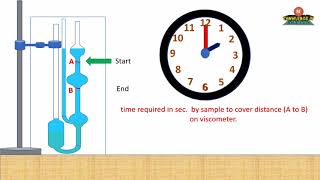 Viscosity determination with animation [upl. by Ingra314]