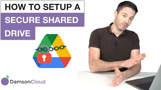 How to Setup a Secure Shared Drive  Google Drive Training  Data Protection [upl. by Electra]