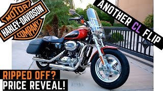 How Much I Paid for a Harley Sportster 1200 Custom Ride Off Roading Review Impressions ReUp [upl. by Dorothee]