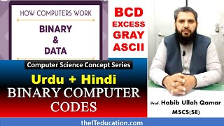 Binary Computer codes  BCD  EBCDIC  ASCII  UNICODE EXCESS  CS302 Short Lectures  DLD [upl. by Phina]