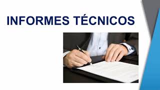 informe tecnico [upl. by Aiderfla]