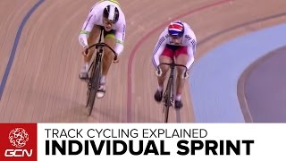 The Individual Sprint Explained – GCNs Guide To Track Cycling [upl. by Erbe331]