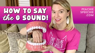 How to say the G sound by Peachie Speechie [upl. by Enitnelav]