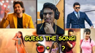 Guess the Telugu Song from EmojisClues Challenge  CoolSandBoy  Telugu [upl. by Daveda15]