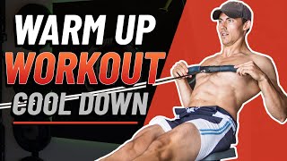 Low Impact FULL BODY Rowing Workout Warmup Workout amp Cool Down [upl. by Berl]