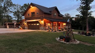 Rustic Barndominium Tour [upl. by Evoy]