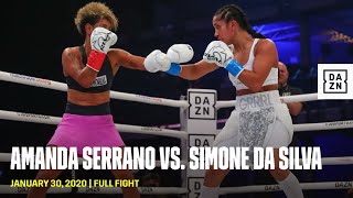 FULL FIGHT  Amanda Serrano vs Simone Da Silva [upl. by Festa552]