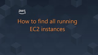 aws  How to find All Running EC2 instances [upl. by Sergius]