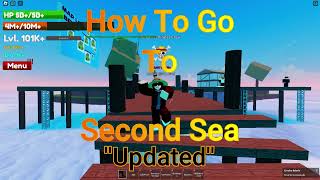 How To Go To Second Sea  Cat Piece [upl. by Rehpinej]