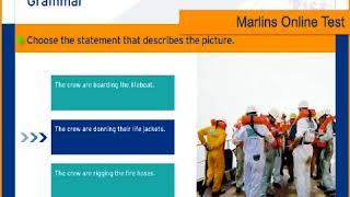 MARLINS TEST FOR SEAFARERS [upl. by Floris]