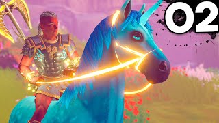 Immortals Fenyx Rising  Part 2  TAMING MY FIRST MYTHICAL HORSE PS5 [upl. by Siuluj312]