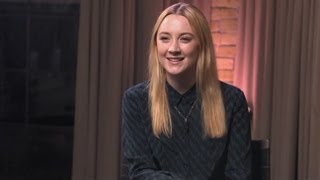 Saoirse Ronan Learned Her American Accent From Watching Seinfeld Wants To Work with Kristen Wiig [upl. by Aiden]