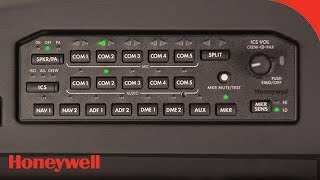 Audio Panel on the Pilatus PC12 NG  Aero Training TV  Honeywell Aviation [upl. by Icnan]