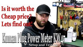 Kuman Plug Power Meter KW47 Setup and Testing [upl. by Atilahs510]