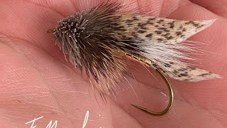 Tying a Muddler Minnow streamer fly by Fabien Moulin [upl. by Hathaway]