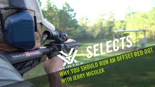 Why You Should Run an Offset Red Dot ft Jerry Miculek  Vortex Selects [upl. by Olenolin]