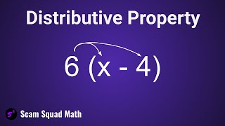 Algebra The Distributive Property [upl. by Aroled512]