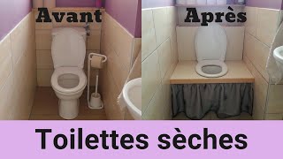 Comment fabriquer des toilettes sèches dintérieur [upl. by Ahsik]