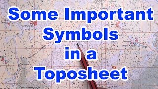 Important Symbols in a Toposheet  ICSE Geography Class 10 [upl. by Ahsien]