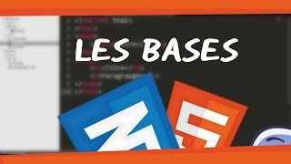 CREER UN SITE  HTMLCSS 1  LES BASES [upl. by Corette]