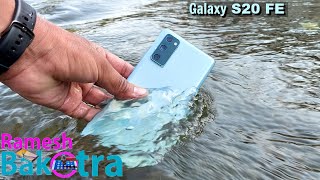 Samsung Galaxy S20 FE Water Test [upl. by Ehcsrop]