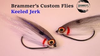 Fly Tying Brammers Keeled Jerk  Weedless Baitfish [upl. by Acquah84]