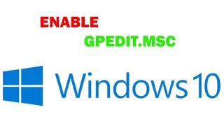 How To Enable Group Policy Editor gpeditmsc In Windows 10 Home TUTORIAL 2020 [upl. by Leviralc]