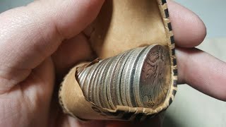 MEGASCORE COIN ROLL HUNTING HALF DOLLARS [upl. by Jamison780]