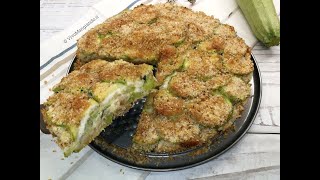 Tortino di zucchine semplice al forno [upl. by Assenej]