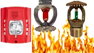 Setting Off Fire Sprinklers with Fire Alarm Activation [upl. by Lathan858]