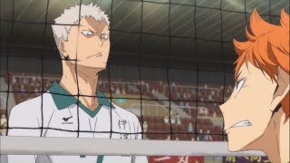 Haikyuu ハイキュー Temporada 1 Parte 5 Sub español Karasuno vs Dateko y Aoba Johsai [upl. by Uuge]