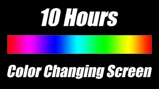 Color Changing Screen  Mood Led Lights 10 Hours [upl. by Aihseuqram324]