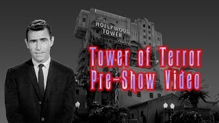 Tower of Terror PreShow Video Source [upl. by Mansur]