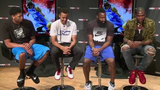 NBA2K Uncensored Kevin Durant Talks About Meeting Stephen Curry [upl. by Katey]