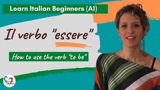 14 Learn Italian Beginners A1 How to use the verb “essere” “to be” [upl. by Silera]