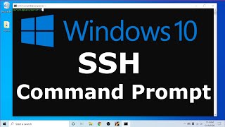 SSH Client on Windows 10 Using the Command Prompt  SSH from Windows to Linux and Other Systems [upl. by Lapointe479]