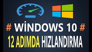 Windows 10 Hızlandırma Gereksiz uygulamaları kapatma [upl. by Leventis545]