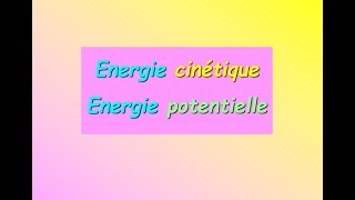 Energie cinétique et énergie potentielle [upl. by Vasta349]