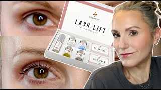 HOW TO DO A LASH LIFT SAFELY AT HOME  ICONSIGN LASH LIFT DEMO [upl. by Richer]